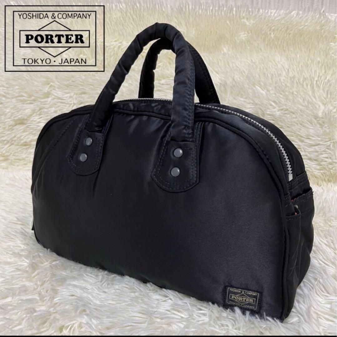 PORTER ポーター　吉田カバン　ミニボストン　タンカー　ブラック　極美品