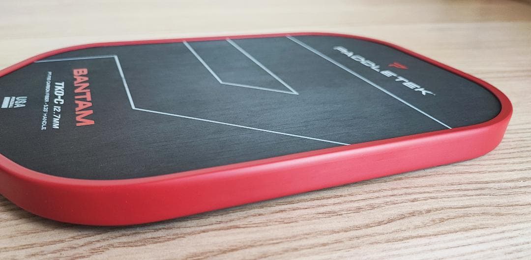 ピックルボールパドル Paddletek Bantam TKO-C ワイルド 赤