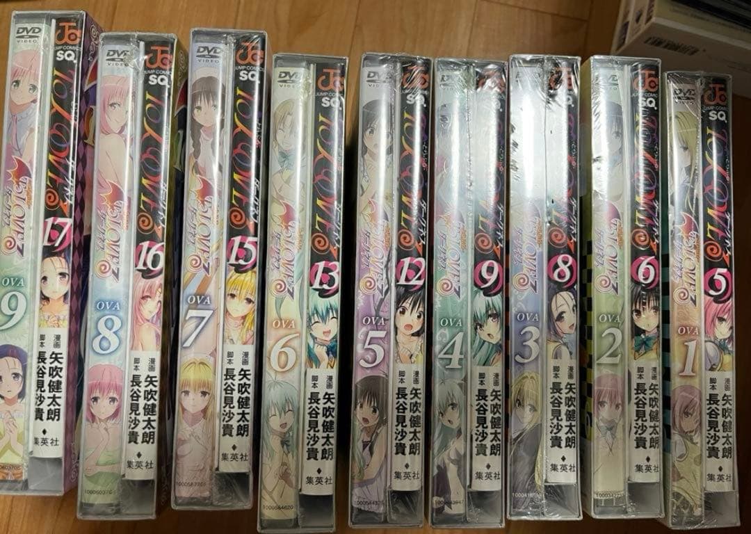 未開封　dvd To LOVEる -とらぶる-ダークネス OVA 全巻セット