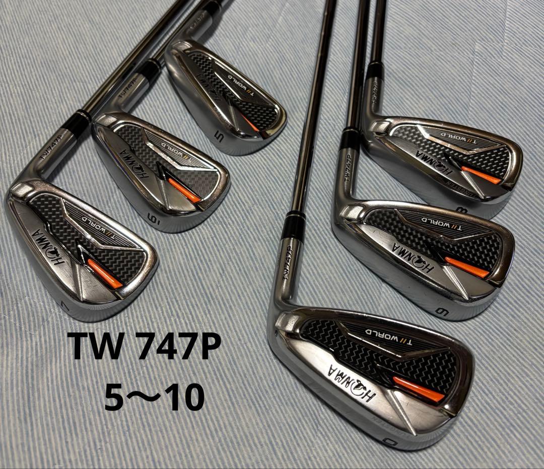 Mimi-ちゃん専用ホンマ TW747p・TW757pAWアイアンセット 7本組