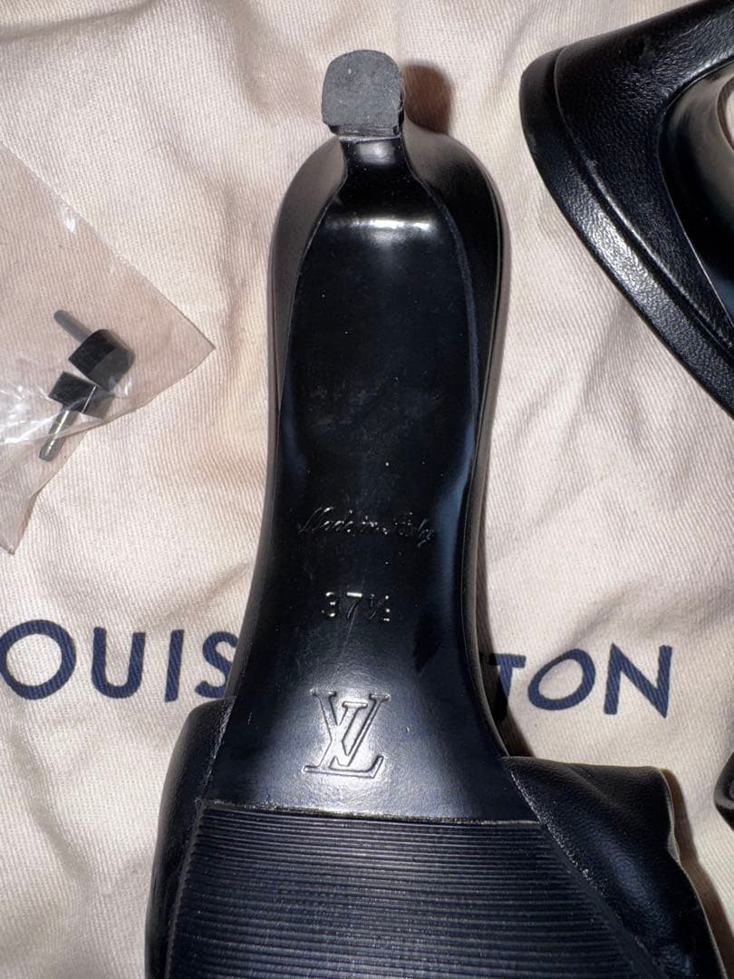 J*y様 LOUIS VUITTON ブラック ミュール