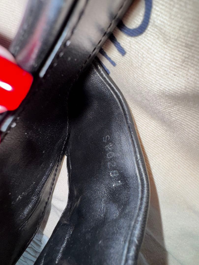 J*y様 LOUIS VUITTON ブラック ミュール