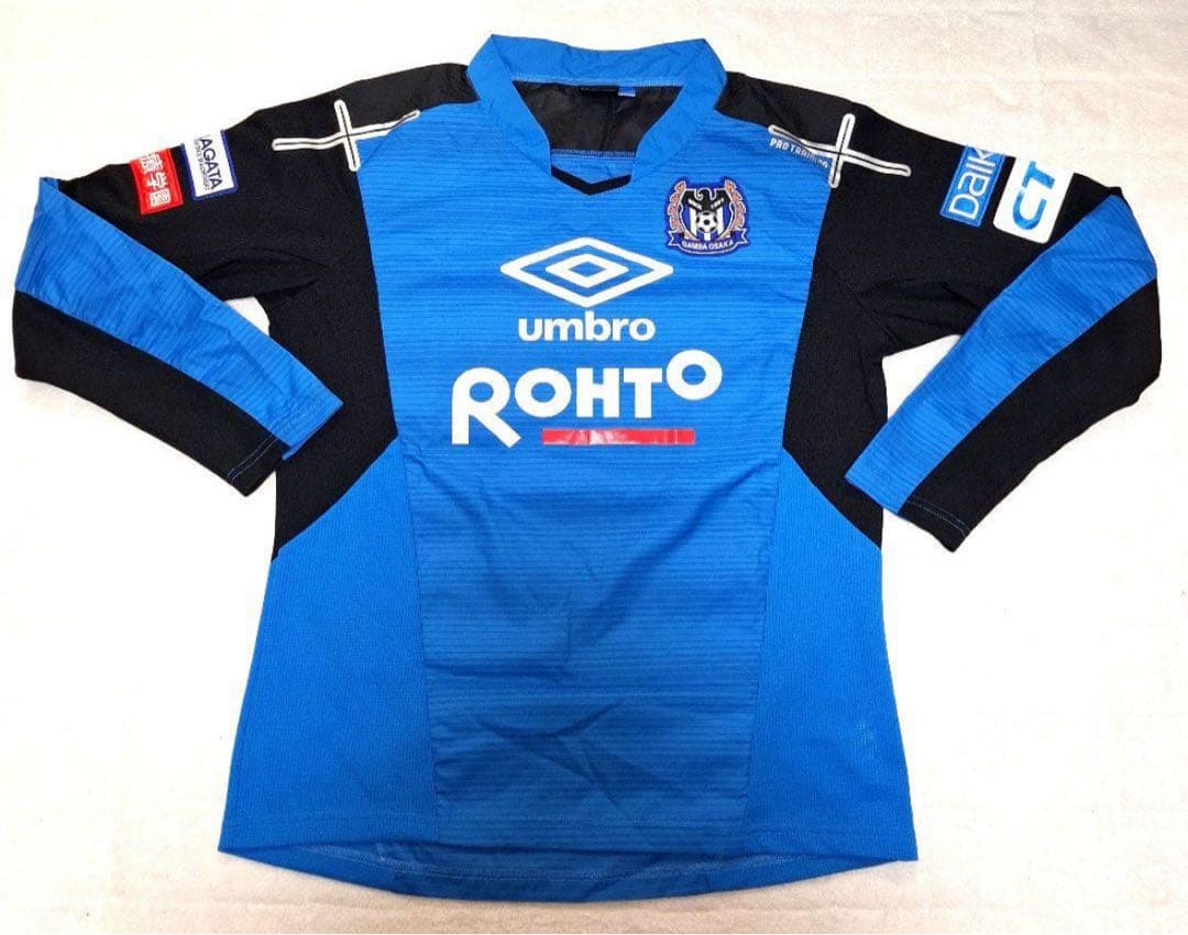 ガンバ大阪2025年レプリカユニフォーム 中谷進之介　旧エンブレムビブスもセット