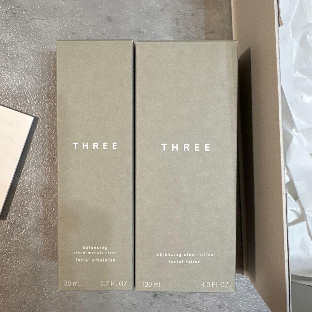 THREE ギフトセット　保湿化粧水&保湿乳液