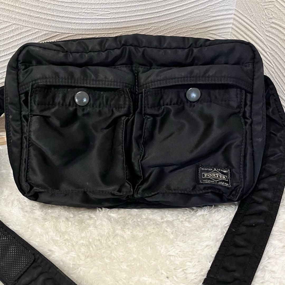✨廃盤品✨PORTER ポーター タンカー 2層 ショルダーバッグ S 黒