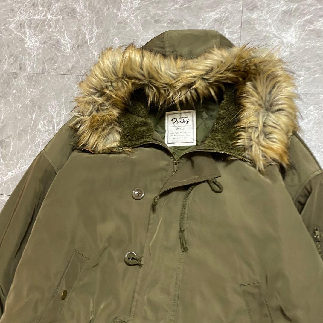 00s archive 短丈 ミリタリージャケット N-2B y2k 平成 人気