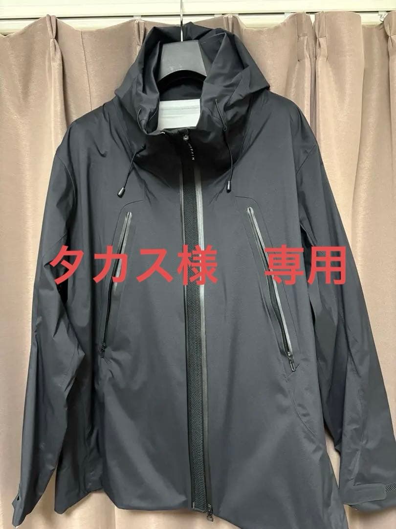 ALLTERRAIN ブラックナイロンジャケット