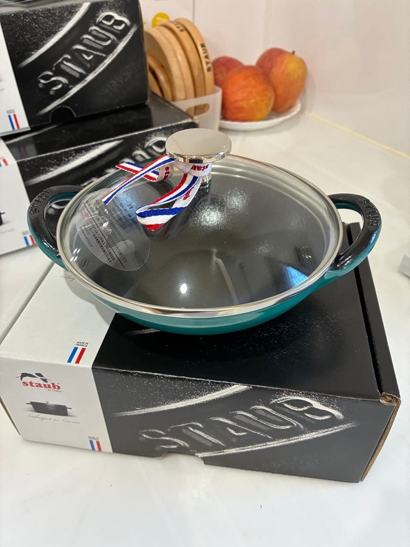 STAUB ストウブ　ベビーウォック16cm ミント
