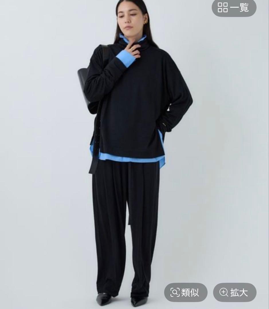 chaos カオス 今季新品未使用品 レダリーパンツ ネイビー