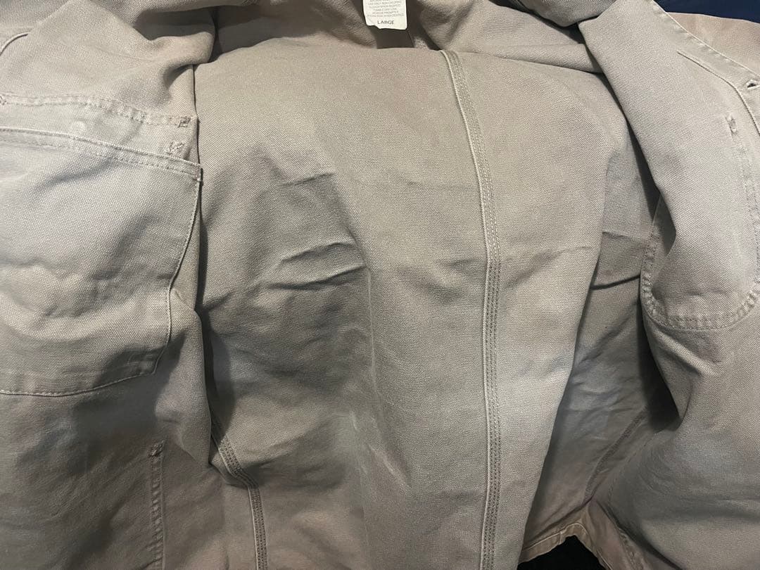 Carhartt カバーオール チョアコート　グレー L