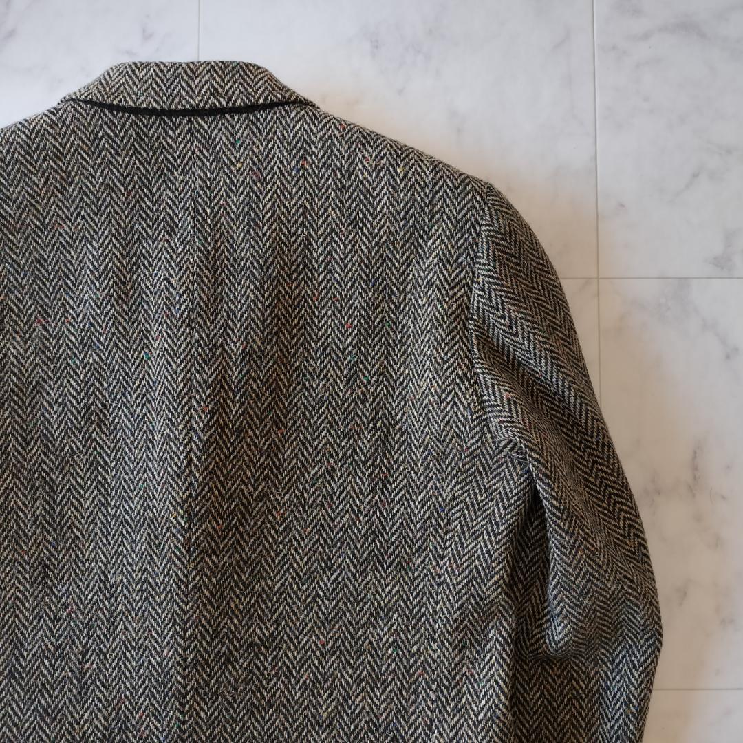 アナトミカ DUNN JACKET 40 M~L ヘリンボーンツイード ブラウン