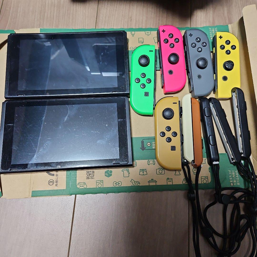 Nintendo Switch本体、ジョイコンまとめ売りジャンク品