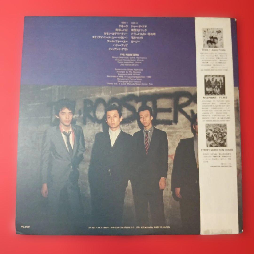 ルースターズ　LP レコードthe roosters