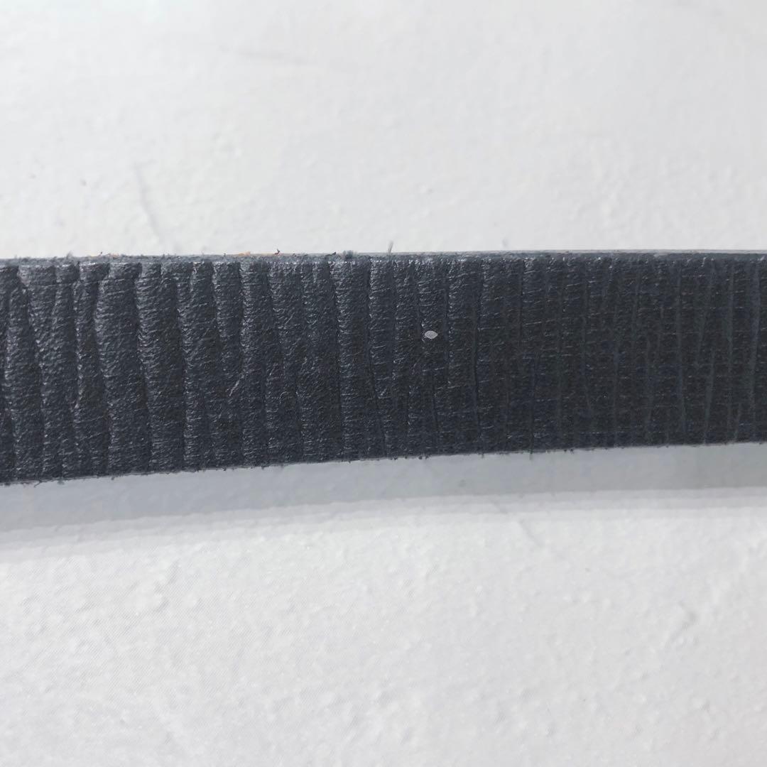 ☆Vivienne Westwood☆ オーブバックルベルト ブラック レザー