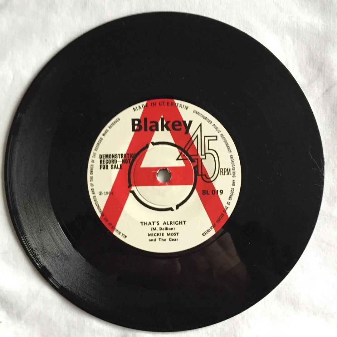 Mickie Most - That's Alright ☆ 7″☆激レア