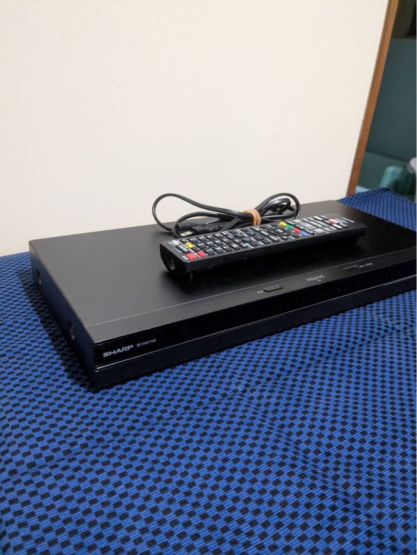 SHARP ブルーレイレコーダー ブラック