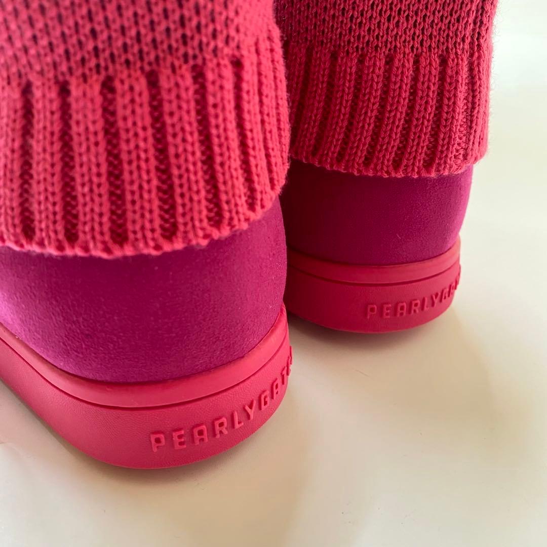 PEARLYGATES 053-1292102ピンク ゴルフシューズ 箱あり