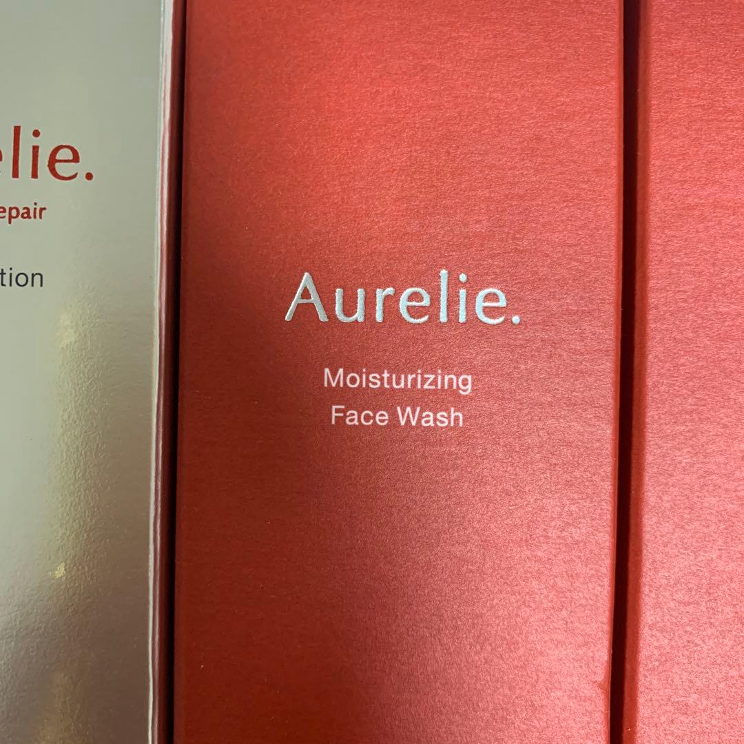 aurelie オレリー プレミアムエイジング集中ケア　泡立てネット、コットン付