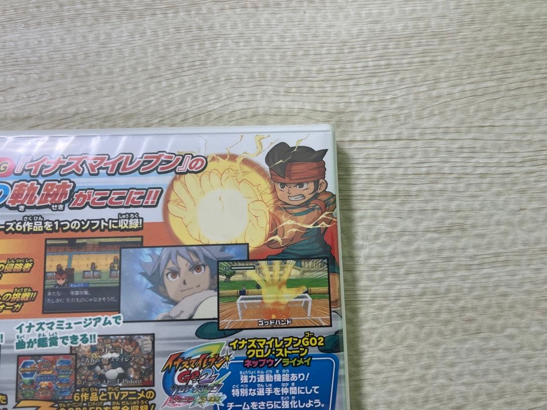 新品未使用 イナズマイレブン1・2・3!! 円堂守伝説 3DS 未開封