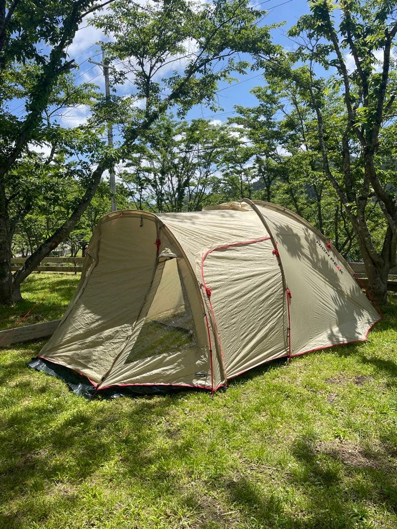 HIGHPEAK アモラ5 ドーム型テント 4~5人用 ベージュ