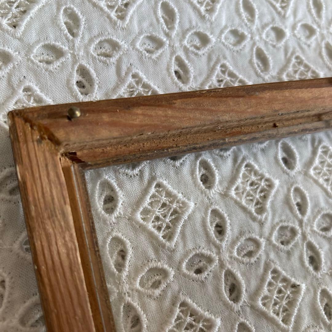 アンティークフレームD★1920年代超希少なBIRGITのアンティークカード入り