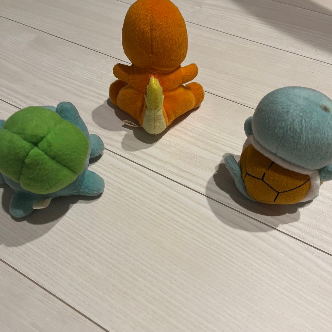 ポケモンセンター限定 ヒトカゲ ゼニガメ フシギダネ