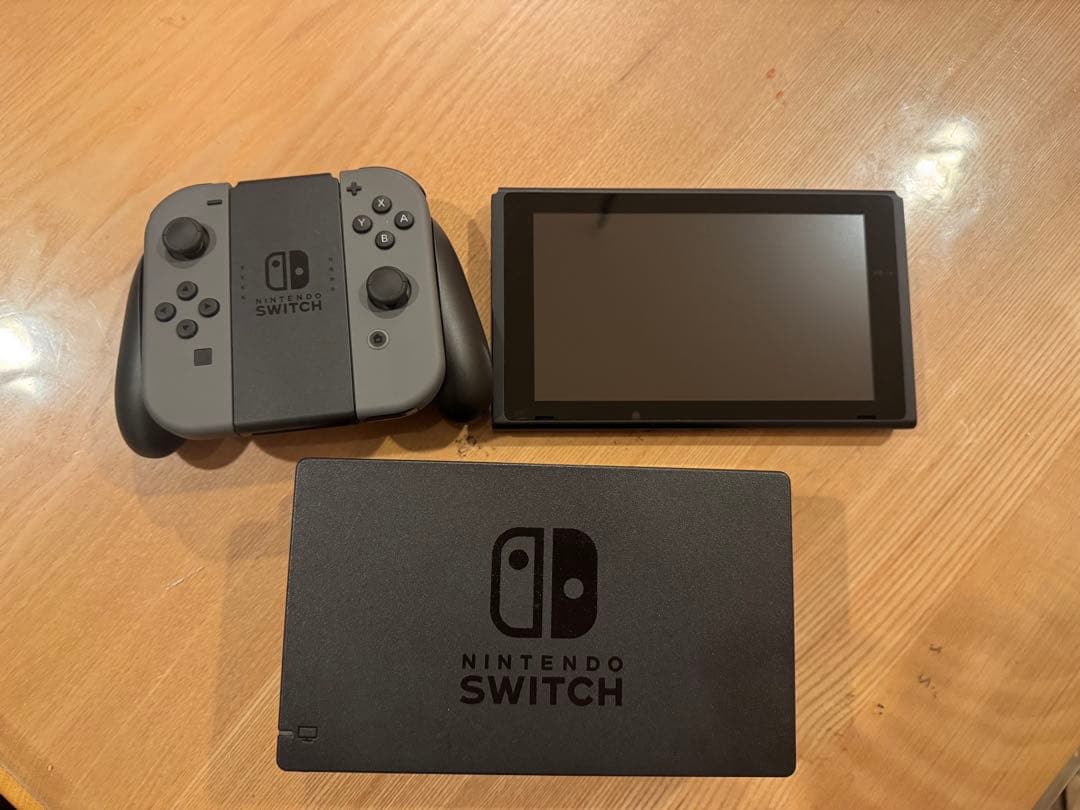 Nintendo Switch 本体 グレー(ジョイコン新品)