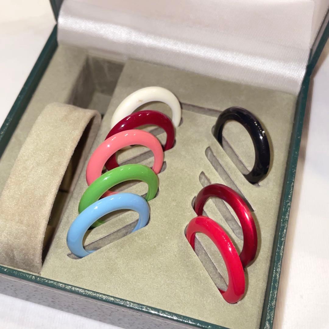 グッチ GUCCI チェンジベゼル リング8個