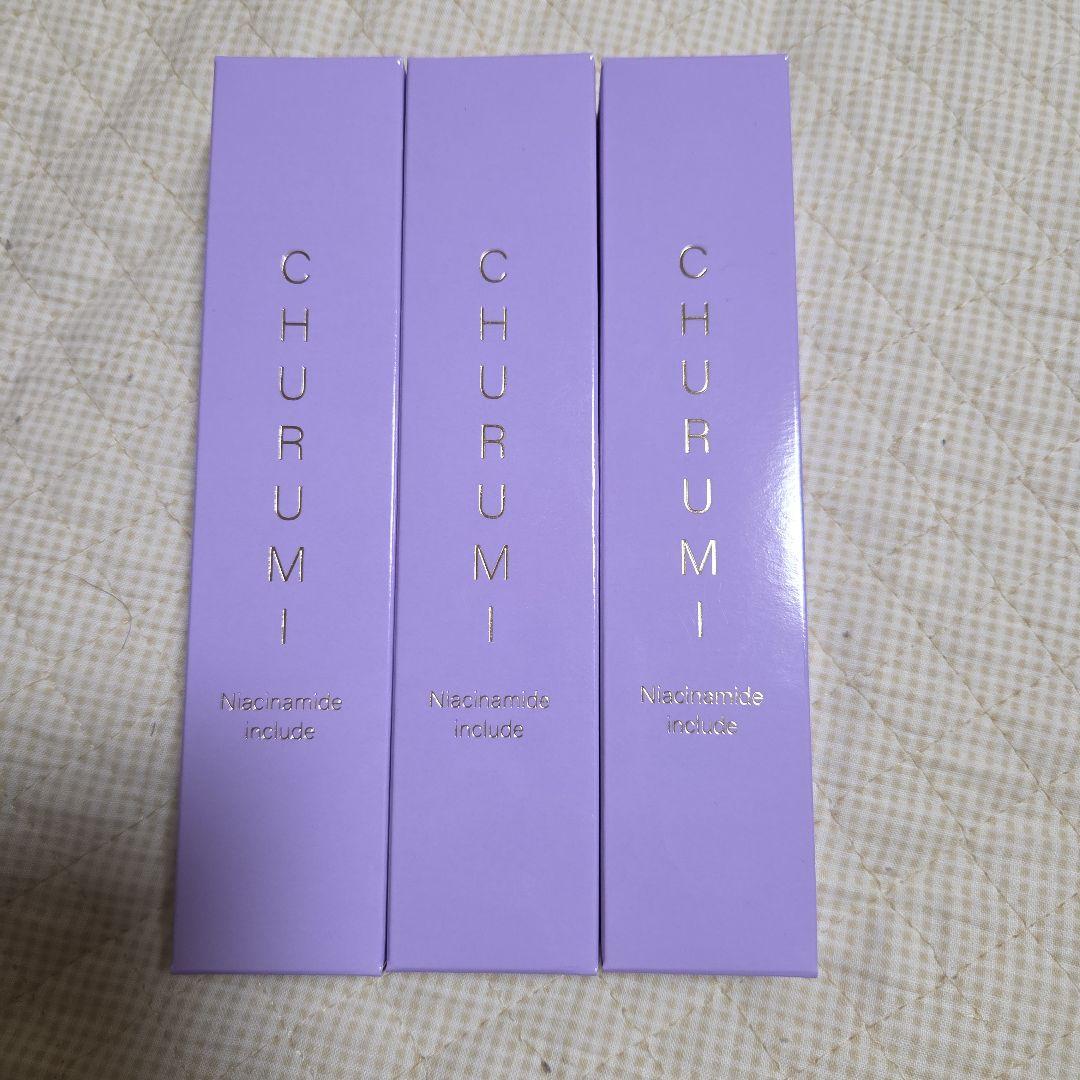 CHURUMI ナイアシンアミド フェイスクリーム＋ファンデーション ４本セット