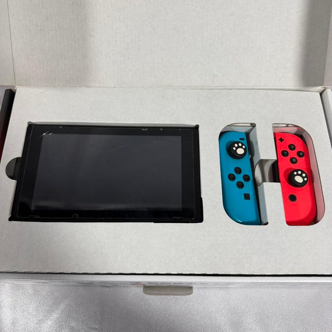 ジャンクNintendo Switch ネオンブルー・ネオンレッド