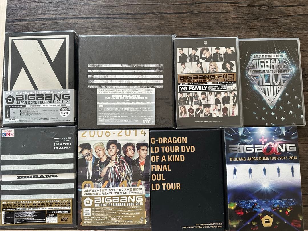 ＊BIGBANG等　DVD 8点おまとめ＊