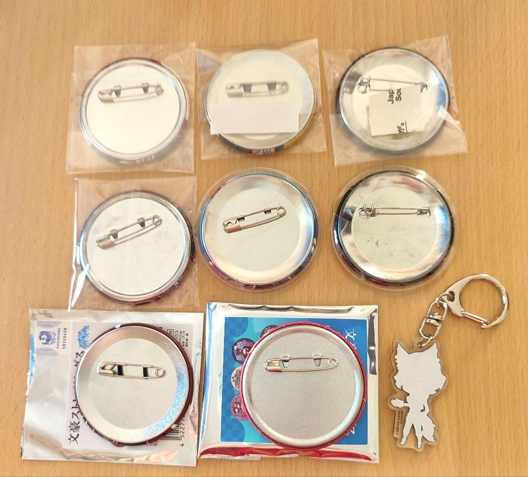 文豪ストレイドッグス 中原中也 缶バッジ アクキーセット