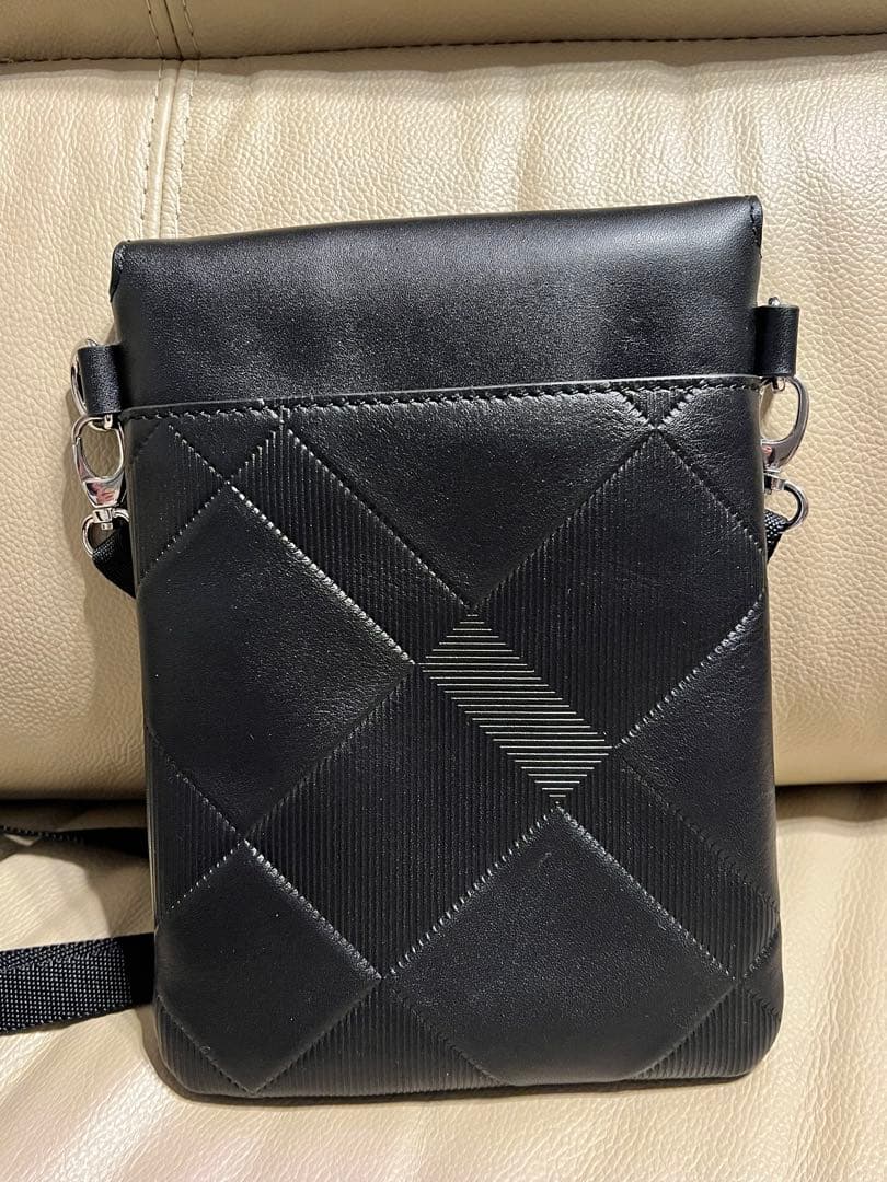 【未使用※】BLACK LABEL CRESTBRIDGE レザーサコッシュ