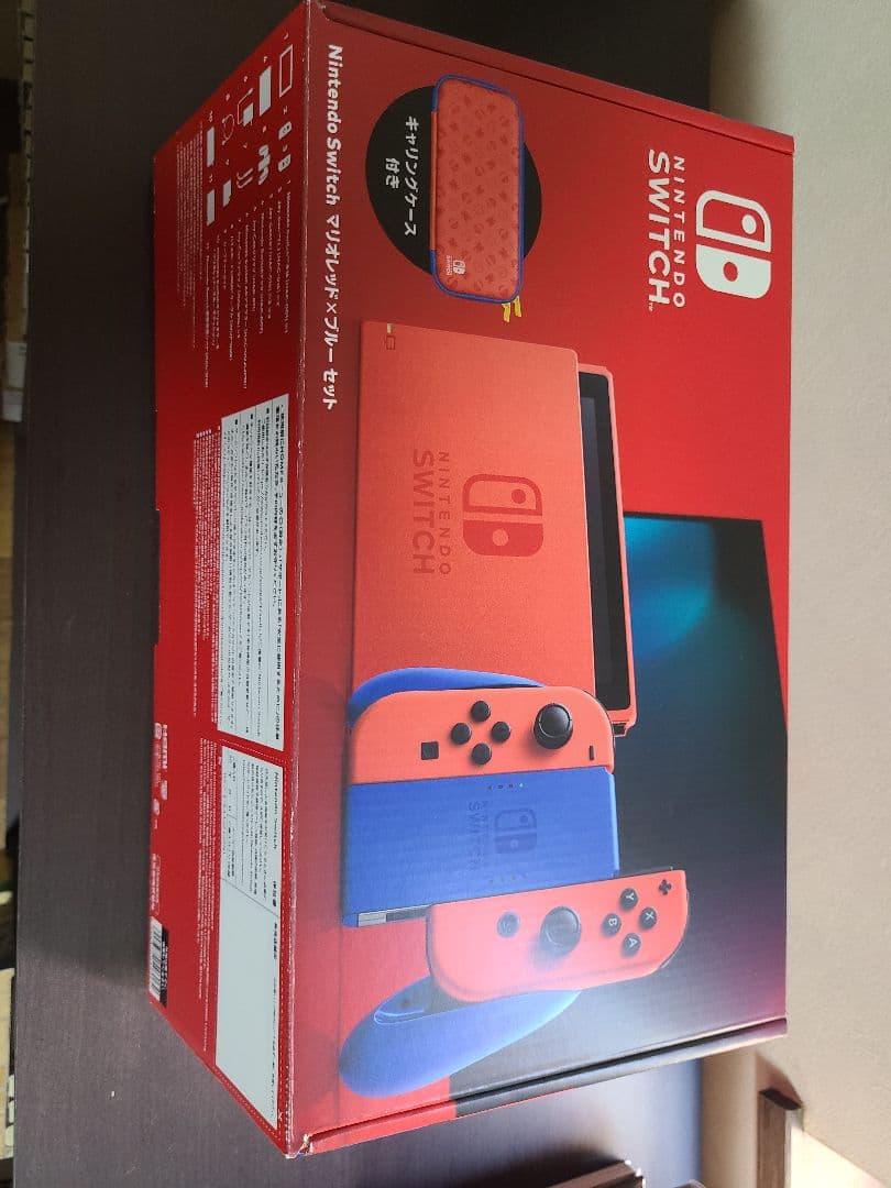 nintendo switch マリオレッド ブルー