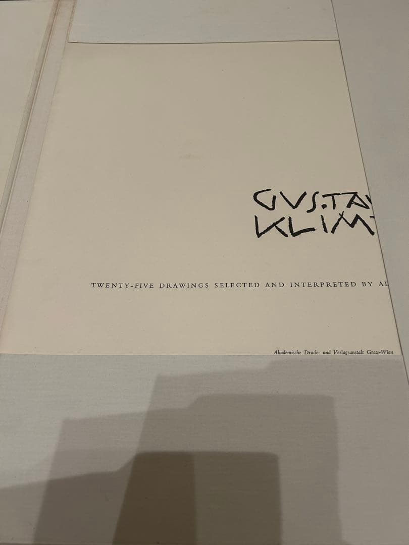 Gustav Klimt クリムト画集 Twenty-five drawings