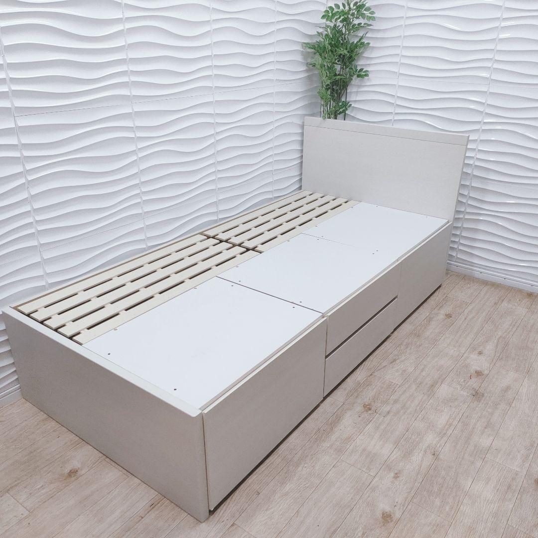 ◇ベッドフレーム◇引き出し付き収納付き◇シングル◇大阪兵庫京都奈良滋賀和歌山◇