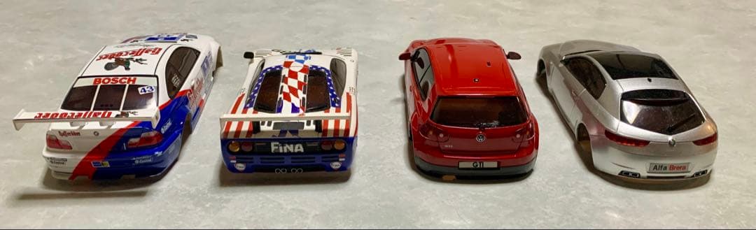 京商　ミニッツ ボディ4セット　 アルファロメオ ワーゲン　SUV