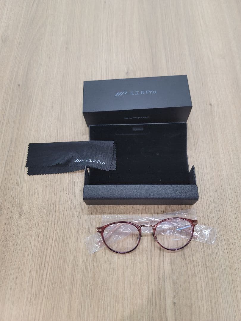 ミエルPro UB003-CPK 老眼鏡　シニアグラス