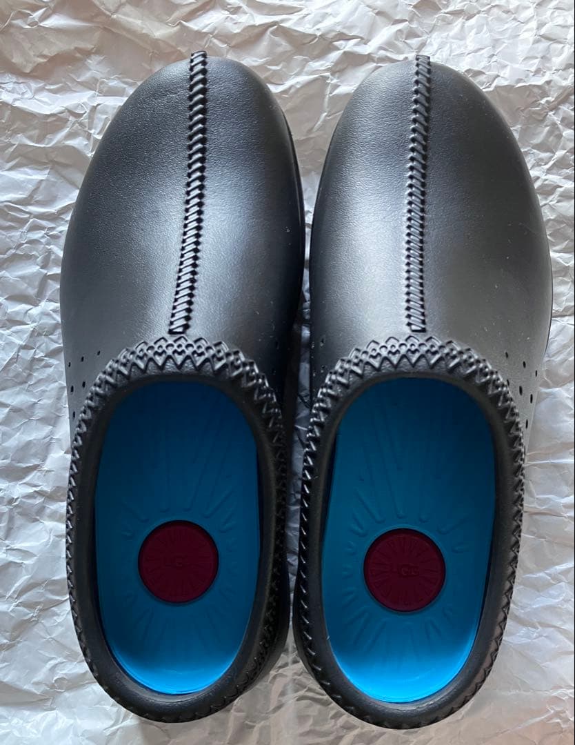 UGG TASMAN SPORT BLACK 厚底　サボ　スリッポン