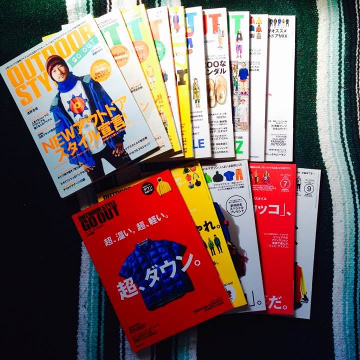 ☆ 雑誌 「 GO OUT 」 No.1 〜 No.56