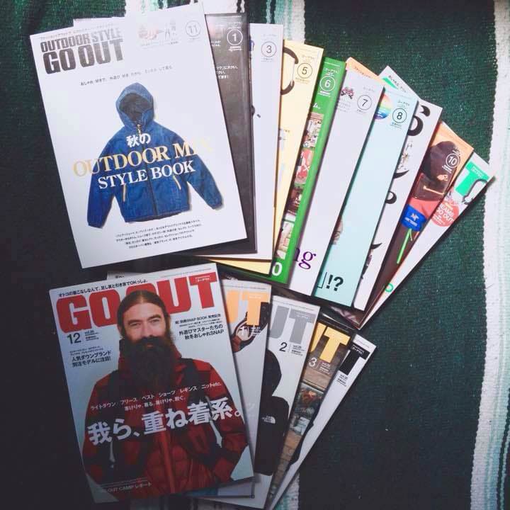 ☆ 雑誌 「 GO OUT 」 No.1 〜 No.56