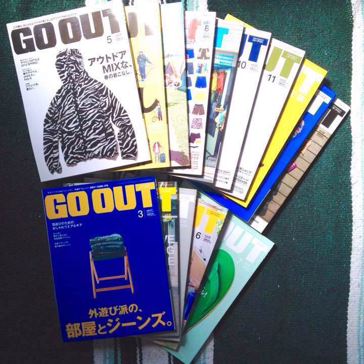 ☆ 雑誌 「 GO OUT 」 No.1 〜 No.56