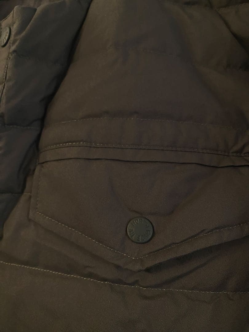 【ほぼ未使用】ノースフェイス　インナーダウン　ダークグレー　M