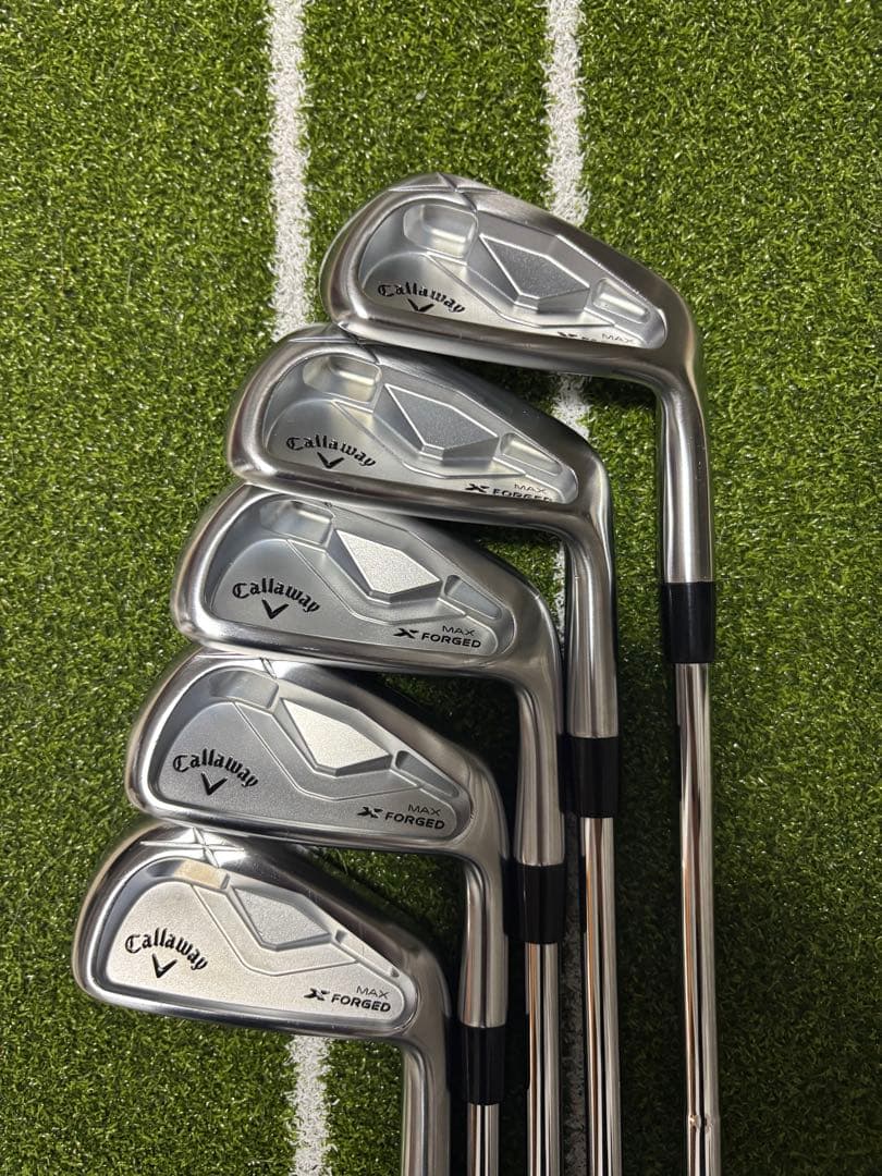 【2025】X FORGED MAXアイアン 6番〜PW DG MID 115S