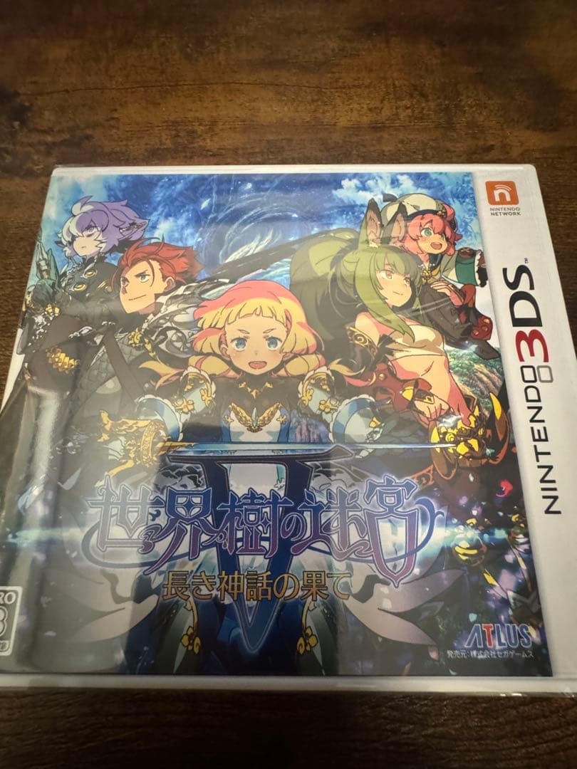 【新品未開封】世界樹の迷宮V 長き神話の果て