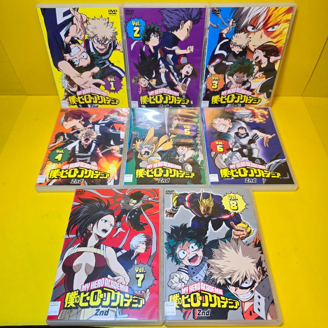 新品ケース交換済　僕のヒーローアカデミア　1期～5期+劇場版　DVD 全34巻