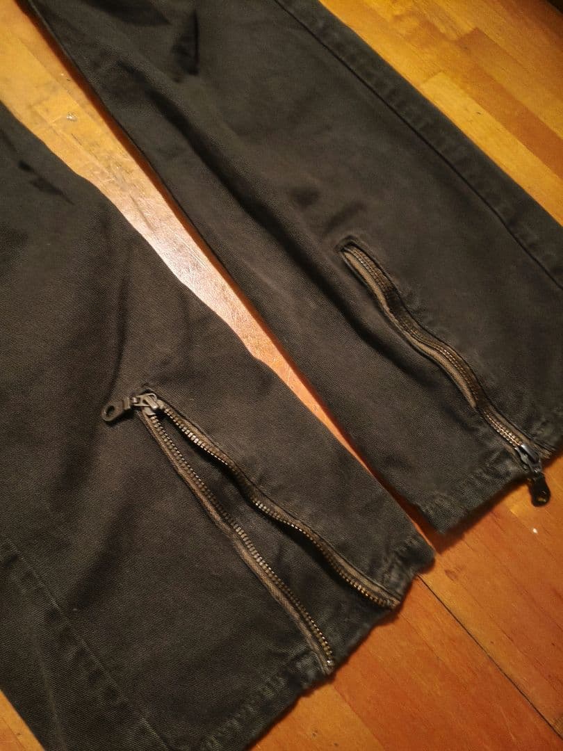 パンツ FUGA flare cargo denim archive