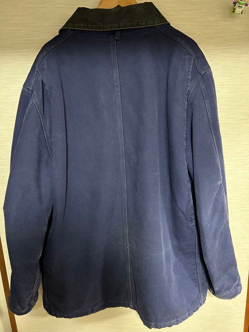 Carhartt ネイビー トラディショナル　ダック生地　stussy
