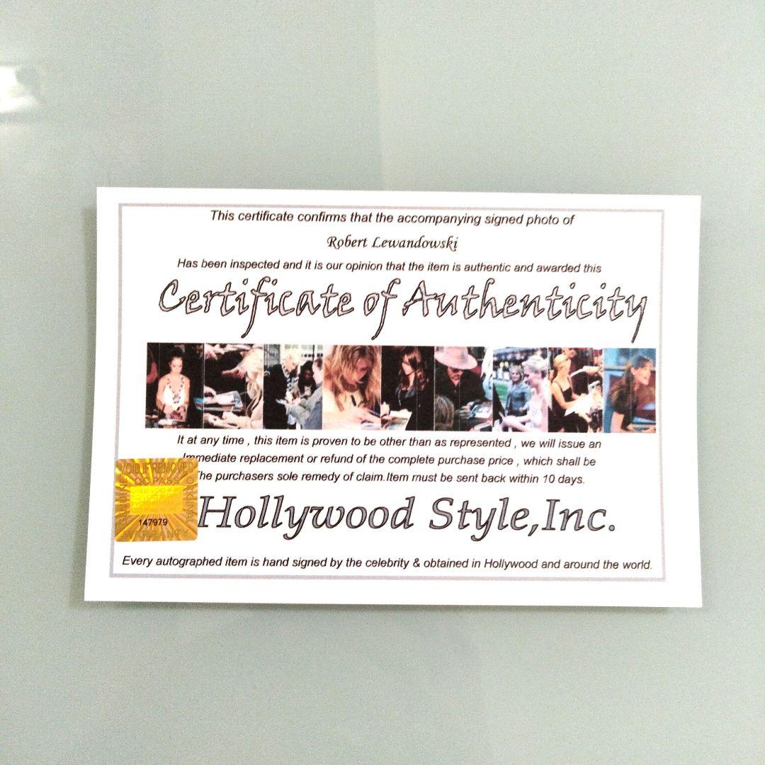 セール中…ロベルト・レヴァンドフスキ直筆サイン入り超大型写真…