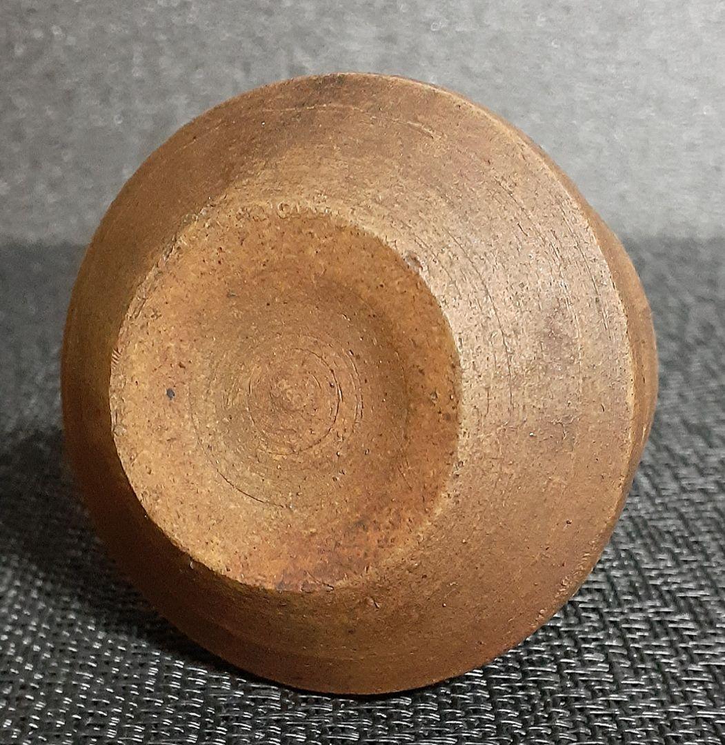 江戸時代末期　古備前　【極最小】　人形徳利　小壺　古備前壺　大黒様　縁起物